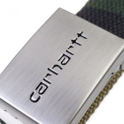 pásek Carhartt WIP Clip Belt Chrome