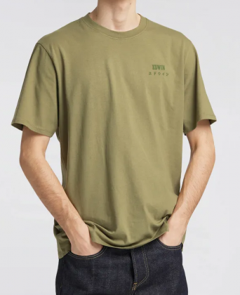 pánské triko EDWIN Edwin Logo Chest TS