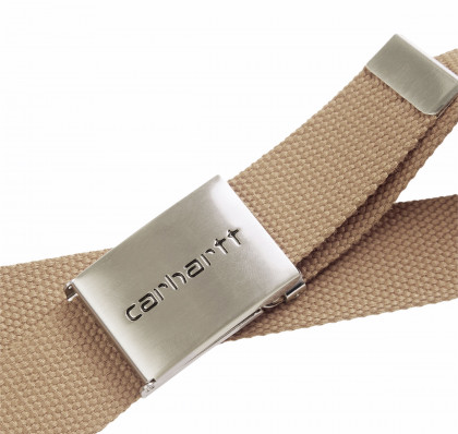 pásek Carhartt WIP Clip Belt Chrome