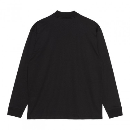 pánské triko Carhartt WIP L/S Mockneck Script Embro T-S