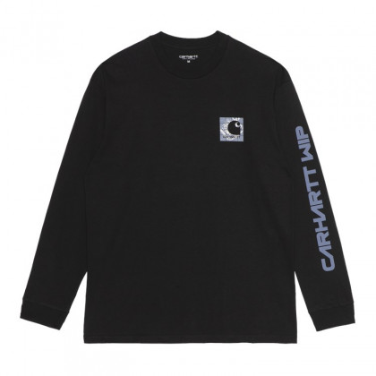 pánské triko Carhartt WIP L/S Grid C T-Shirt