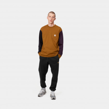 pánské triko Carhartt WIP L/S Triple Pocket T-Shirt