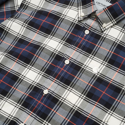 pánská košile Carhartt WIP S/S Steen Shirt