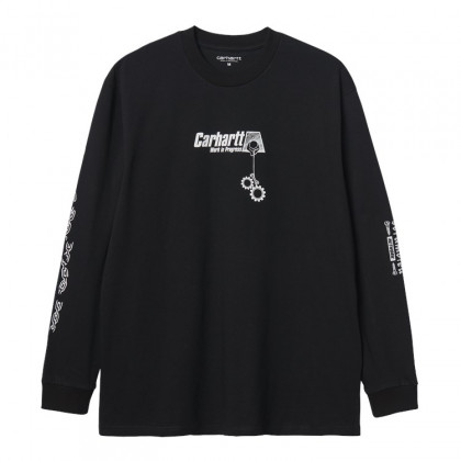 pánské triko Carhartt WIP L/S Scramble T-Shirt