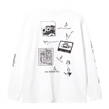pánské triko Carhartt WIP L/S Scramble T-Shirt