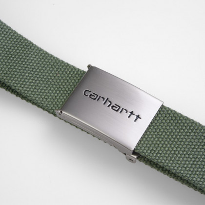 pásek Carhartt WIP Clip Belt Chrome