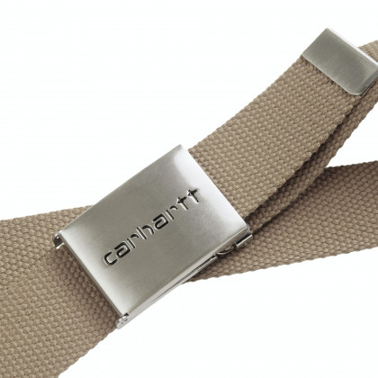 pásek Carhartt WIP Clip Belt Chrome