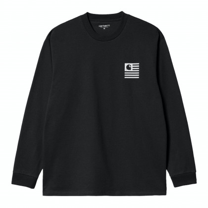 pánské triko Carhartt WIP L/S Book State T-Shirt