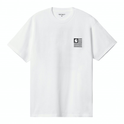 pánské triko Carhartt WIP S/S Label State Flag T-Shirt