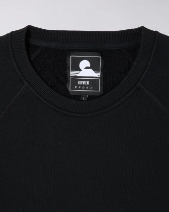 pánská mikina EDWIN Mood Sweat Black