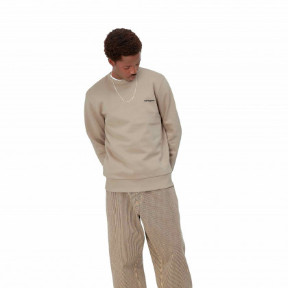 pánská mikina Carhartt WIP Script Embroidery Sweat