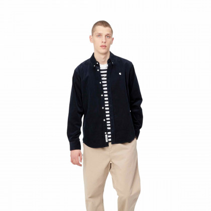 pánská košile Carhartt WIP L/S Madison Fine Cord Shirt
