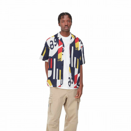 pánská košile Carhartt WIP S/S Marina Shirt