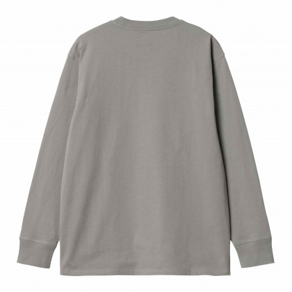 pánské triko Carhartt WIP L/S American Script T-Shirt