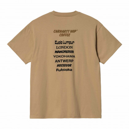 pánské triko Carhartt WIP S/S Carhartt Wip Coffee T-S