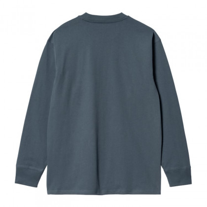 pánské triko Carhartt WIP L/S American Script T-Shirt
