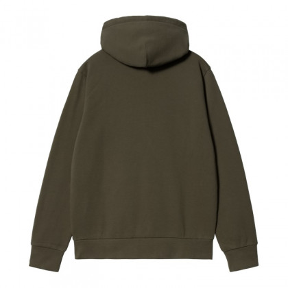 pánská mikina Carhartt WIP Hooded Script Embroidery Sweat