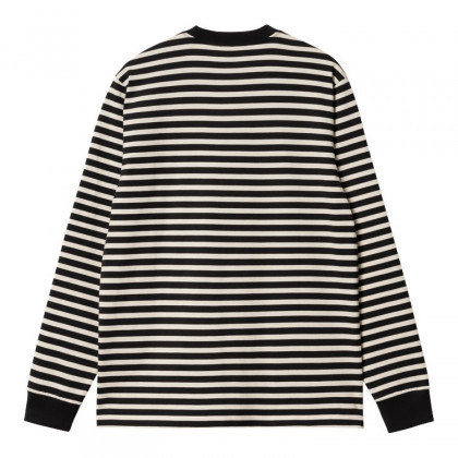 pánské triko Carhartt WIP L/S Seidler Pocket T-Shirt