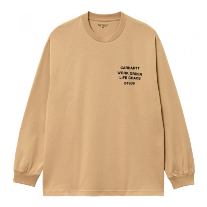pánské triko Carhartt WIP L/S Reverse Hammer T-Shirt