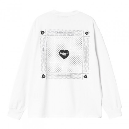 dámské triko Carhartt WIP W' L/S Heart Bandana T-Shirt