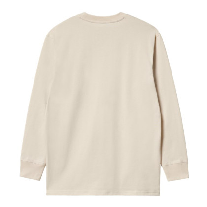 pánské triko Carhartt WIP L/S American Script T-Shirt
