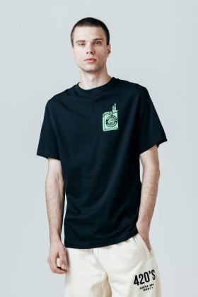 pánské triko TheDudes Too Short Smokes T-Shirt