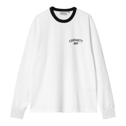 pánské triko Carhartt WIP L/S 89 Ringer T-Shirt
