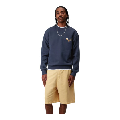 pánská mikina Carhartt WIP Button Sweat