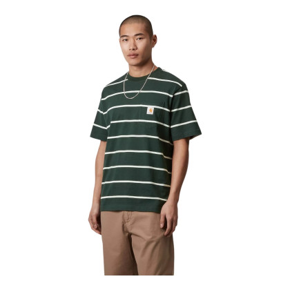pánské triko Carhartt WIP S/S Aiken Pocket T-Shirt