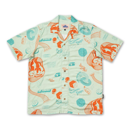 pánská košile TheDudes 3Dudes Hawaiian Shirt