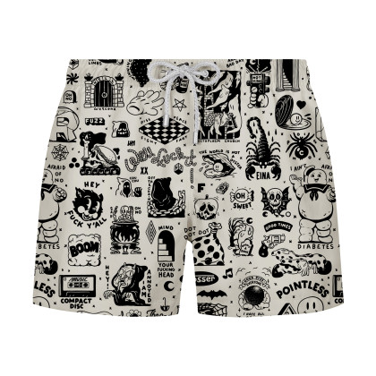 pánské kraťasy TheDudes Flashy Swim Shorts