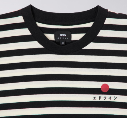 triko EDWIN Basic Stripe TS