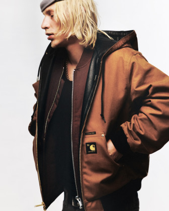 pánská bunda Carhartt WIP 50 YA OG Active Jacket Leather (podzimní