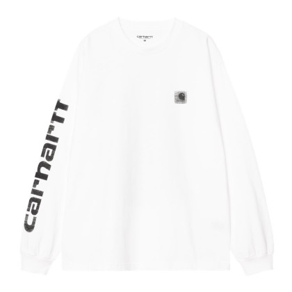 pánské triko Carhartt WIP  L/S Archive Script T-Shirt 