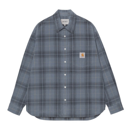 pánská košile Carhartt WIP  L/S Wilber Shirt 