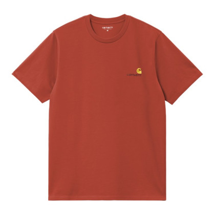 pánské triko Carhartt WIP  S/S American Script T-Shirt 