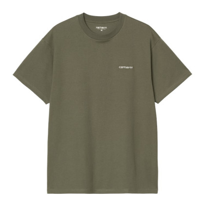 pánské triko Carhartt WIP  S/S Script Embroidery T-Shirt 