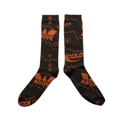 ponožky THEDUDES  Christmas Sports Black Tennis Socks 