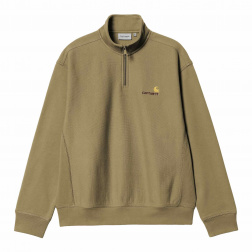pánská mikina Carhartt WIP Half Zip American Script Sweat