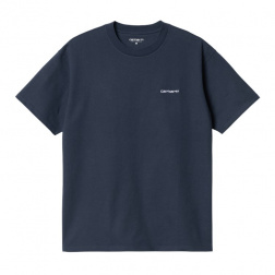 pánské triko Carhartt WIP S/S Script Embroidery T-Shirt