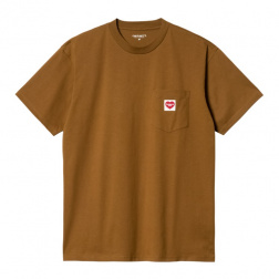pánské triko Carhartt WIP S/S Pocket Heart T-Shirt