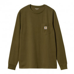 pánské triko Carhartt WIP L/S Pocket T-Shirt