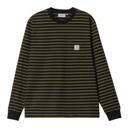 pánské triko Carhartt WIP L/S Seidler Pocket T-Shirt