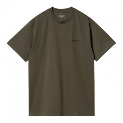 pánské triko Carhartt WIP S/S Script Embroidery T-Shirt