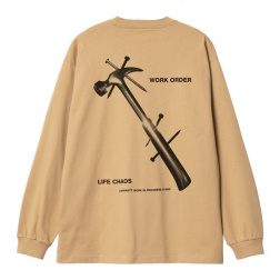 pánské triko Carhartt WIP L/S Reverse Hammer T-Shirt