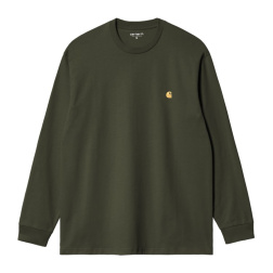 pánské triko Carhartt WIP L/S Chase T-Shirt