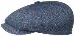 bekovka STETSON Hatteras Silk Herringbone Check