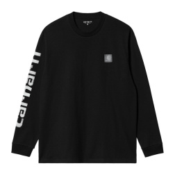 pánské triko Carhartt WIP L/S Archive Script T-Shirt