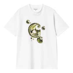 pánské triko Carhartt WIP S/S Solar Chrome C-Logo T-Shirt