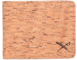 peněženka IrieDaily Cork Flag Wallet wood